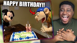 JEFFY TURNS 15  SML Movie Jeffys Birthday Trip Reaction [upl. by Zetnom]