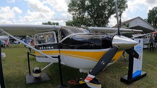 Sun n Fun 2022 Textron Aviation Piston Upgrades And Denali Mockup [upl. by Sargent]