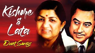 Kishore amp Lata Duet Hits  Best of Kishore amp Lata लाता  किशोर के गाने  Love SongsKora Kagaz Tha [upl. by Gastineau]