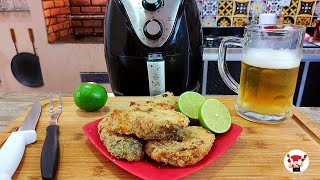 Como Fazer Peixe Dourada em Postas na Airfryer [upl. by Alanah]