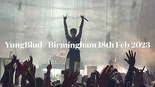 YUNGBLUD  THE WORLD TOUR Highlights  Birmingham UK  18th Feb 2023 [upl. by Tali]