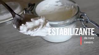 Estabilizante de nata casero como lograr una nata montada estable [upl. by Eemla]