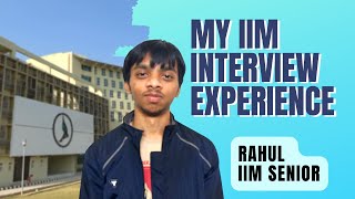 IPM IIM RANCHI INTERVIEW EXPERIENCE  RahulOhariya  Kudostudy [upl. by Nuawaj]