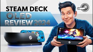 Steam Deck OLED Review 2024 IS Steam Decks OLED WORTH IT [upl. by Asfah630]