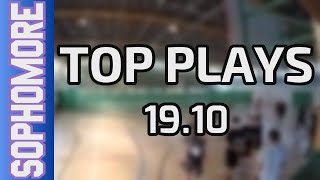 19 10 Top Plays Sophomore Div Jesień 2024 [upl. by Stearne]