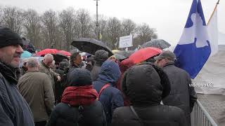 2023 02 25 Sahra Wagenknecht Demo gegen den Ukrainekrieg [upl. by Riddle]