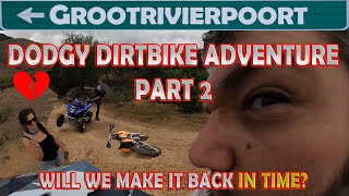 Grootrivierpoort  Dodgy Dirtbike Adventure Part 2 [upl. by Matti]