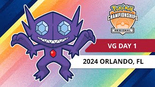 VG Day 1  2024 Pokémon Orlando Regional Championships [upl. by Allmon448]