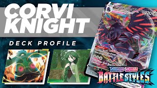 Corviknight VMAX  Bronzong Deck Profile Battle Styles [upl. by Mcwilliams]