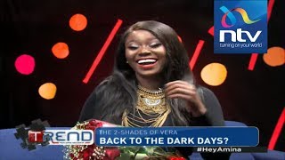 Vera Sidika speaks about quother new skin tonequot  theTrend [upl. by Aicerg929]