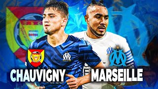 🔵⚪CHAUVIGNY  MARSEILLE 🔥ALLEZ LOM  Coupe de France 116eme de Finale [upl. by Onifur]