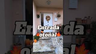 Decoro la ENTRADA de OTOÑO autumn fall decor rustic plants entrance entry decor [upl. by Inafit]