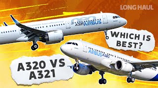 The Airbus A320 vs A321 What Plane Is Best [upl. by Riatsila]