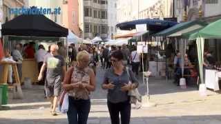 Linz im Zeichen von Wein amp Streetfood [upl. by Einnahc]