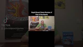 Rapid Board Game Review of Pick A Pen Reefs [upl. by Aisul23]