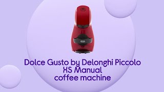 Dolce Gusto by DeLonghi Piccolo XS EDG210R Coffee Machine  Product Overview  Currys PC World [upl. by Annayehc]