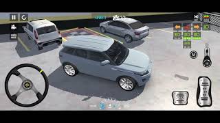 Grey Range Rover Park game parking Games  گرے رینج روور پارک گیم [upl. by Nath]