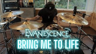 BRING ME TO LIFE  EVANESCENCE  DRUM COVER [upl. by Zenia855]