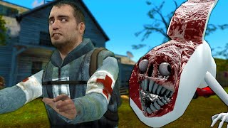 I Became Bridge Worm and Ate My Friends in Gmod  Garrys Mod Multiplayer Survival [upl. by Kcirneh]