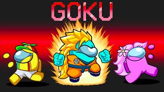 GOKU Mod In Among Us [upl. by Kennet]