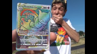 Pulling my Secret Rare Mewtwo Vstar from Pokemon GO [upl. by Danas]