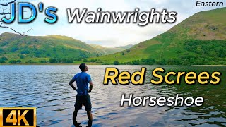 High Hartsop Dodd  Little Hart Crag  Red Screes  Middle Dodd  The JD Way  4K [upl. by Garrott]