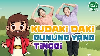 Gerak Lagu Sekolah Minggu 🏔️ Kudaki Daki Gunung yang Tinggi Yesus Besertaku 🧗 [upl. by Averyl732]