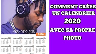 Comment créer un calendrier avec sa photo [upl. by Schrader]