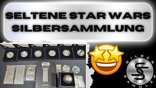 Meine Star Wars Silbermünzen amp Silberbarren Sammlung Entdeckt die Galaxis der Seltenheiten [upl. by Nawd]