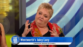 SallyAnne Upton Talks Wentworth  Studio 10 [upl. by Jena819]