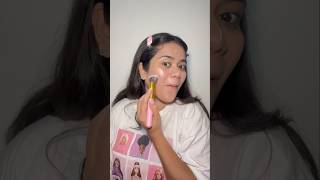 PINK 🎀 Glow 🎀 trending explore makeuptutorial nykaahaul [upl. by Eedak]