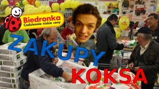 Zakupy Warszawskiego Koksa Biedronka [upl. by Brote]