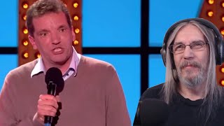 Reacting To Henning Wehn Has Learnt To Speak Like A Londoner Live at the Apollo [upl. by Atiuqrehs11]