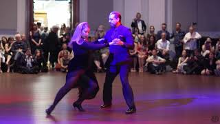 Noelia Hurtado y Facundo De La Cruz Brisbane Moonlight Tango Festival Dance Performance 1 [upl. by Aiselad11]