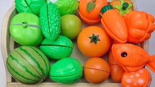 Cutting Fruits and Vegetables Challenge  Oddly Satisfying Video ASMR [upl. by Huxham]