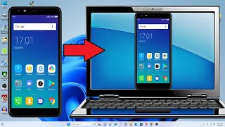 Free Android Screen Casting Software to PC ➡️ How to Сontrol your Android phone from PC via USB [upl. by Darnok648]