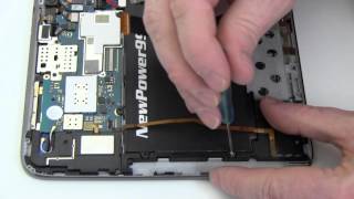 How To Replace Your Samsung GALAXY Note 101 GTN8000 Battery [upl. by Derwin]