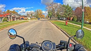 Honda Rebel 1100 DCT Winnipeg Part 160 [upl. by Clevey]