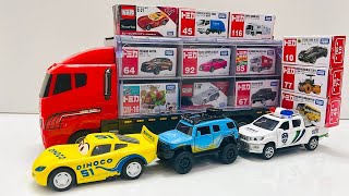 Box full of various miniature cars Peugeot Volvo Renault Hyundai Pagani Cadillac One DHL [upl. by Arehahs]