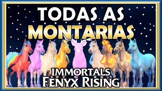 IMMORTALS FENYX RISING  TODAS AS MONTARIAS  LOCALIZAÇÃO DE TODAS AS MONTARIAS  JOGO PRINCIPAL [upl. by Aserej]