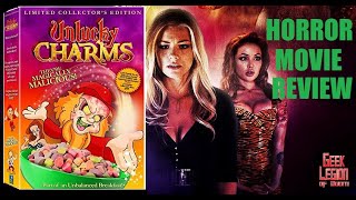 UNLUCKY CHARMS  2013 Tiffany Thornton  aka MISCREATIONS Horror BMovie Review [upl. by Inalaek579]