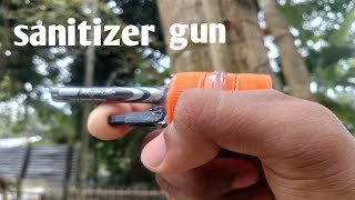 How to make a powerful sanitizer gun at home🔥 [upl. by Rammus]