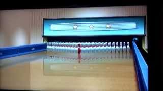 How to get a strike on wii sports bowling power throws [upl. by Hairej]