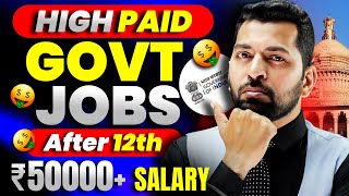 High Paid Govt job after 12th  NO competition Govt job after 12th  Latest Govt job 2024  Govt job [upl. by Leake]