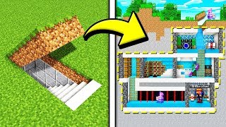 COSTRUISCO LA CASA PIÙ SEGRETA di MINECRAFT 😱 INVISIBILE [upl. by Neleb]