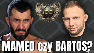 GWIAZDY OCENIAJĄ WALKĘ KHALIDOV vs BARTOSIŃSKI NA KSW 100 Janikowski Ruchała De Fries Formela [upl. by Favian]