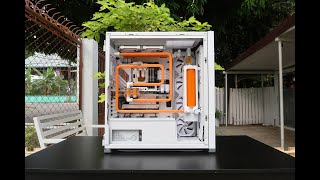 Custom Pc Build 116 quotEmberquot A custom watercooled gaming Pc on a Corsair 7000X Case [upl. by Lieno496]