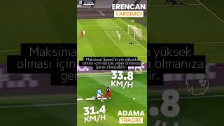 Sporcum Erencan Yardımcı vs Adama Traore  Onu da geçeceğiz [upl. by Hayimas378]