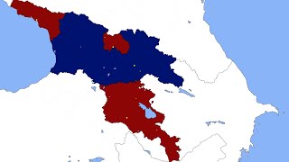 Abkhazia South Ossetia and Armenia vs Georgia [upl. by Nlycaj]