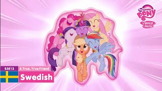 MLP FiM  A True True Friend  Swedish  My Little Pony Vänskap är magiskt [upl. by Atinrev]